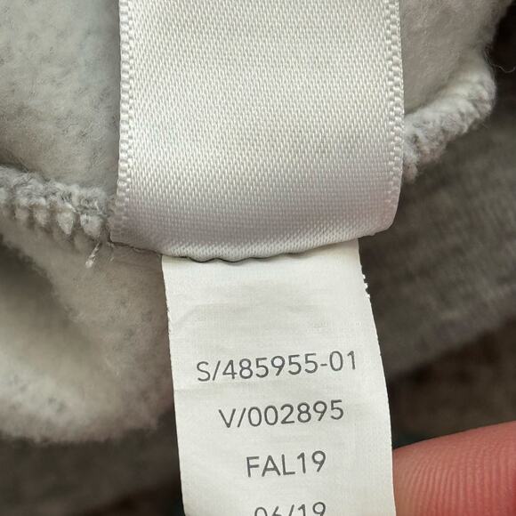 Athleta Heather Gray 24/7 Hoodie Pullover Kangaroo Front Pocket Sweatshirt XLw - Picture 10 of 11